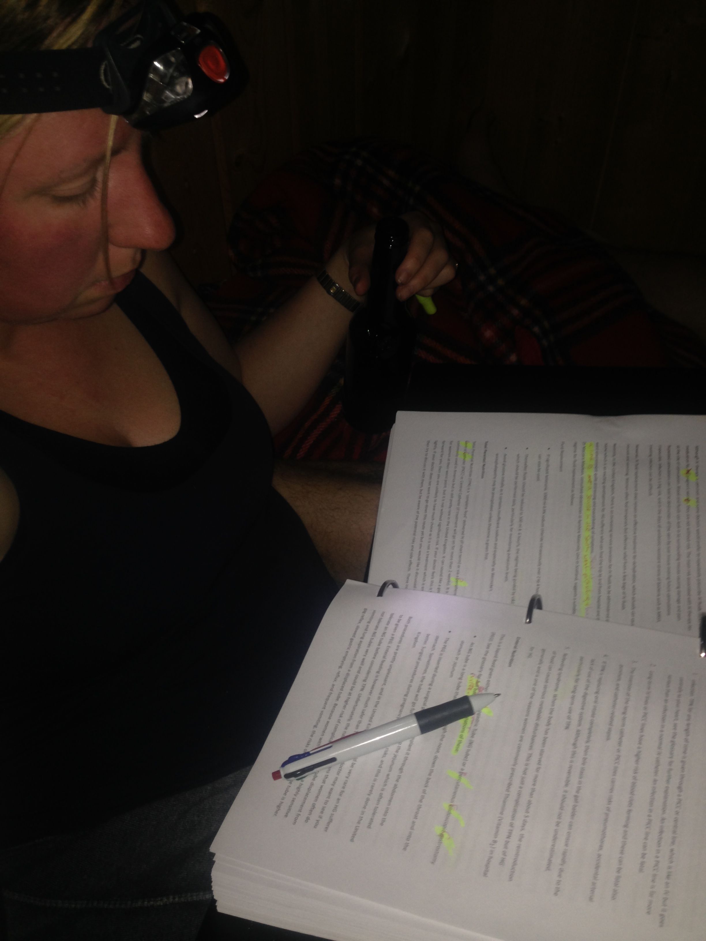 Working on the book while the kids are asleep Hyperemesis Gravidarum The Definitive Guide Caitlin Dean