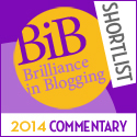 VOTE FOR ME BiB 2014 COMMENTARY